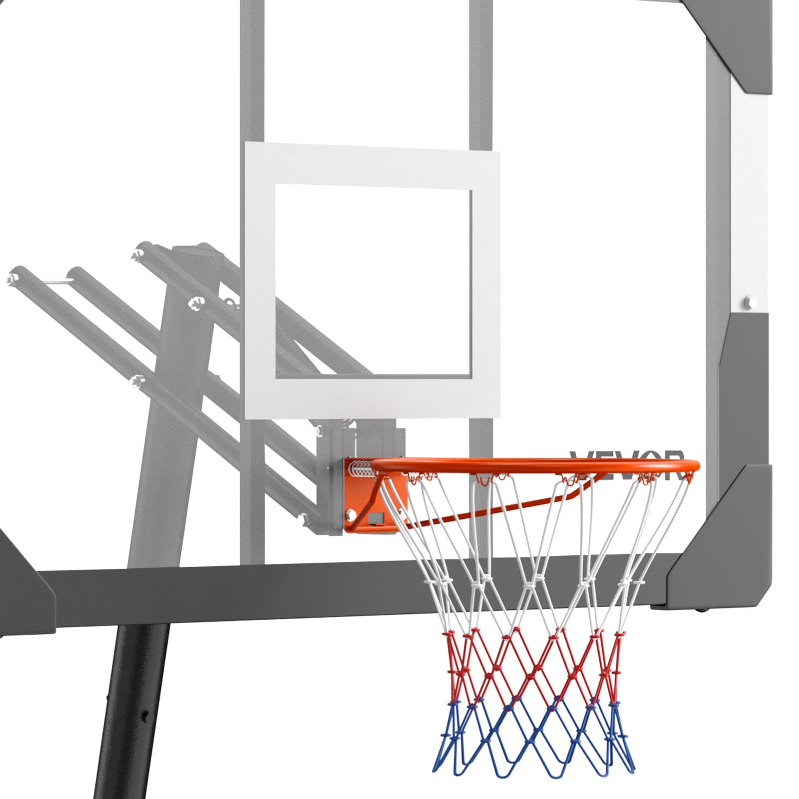 Portable Basketball Stand With Adjustable Height For Adults Kids_voghion.com